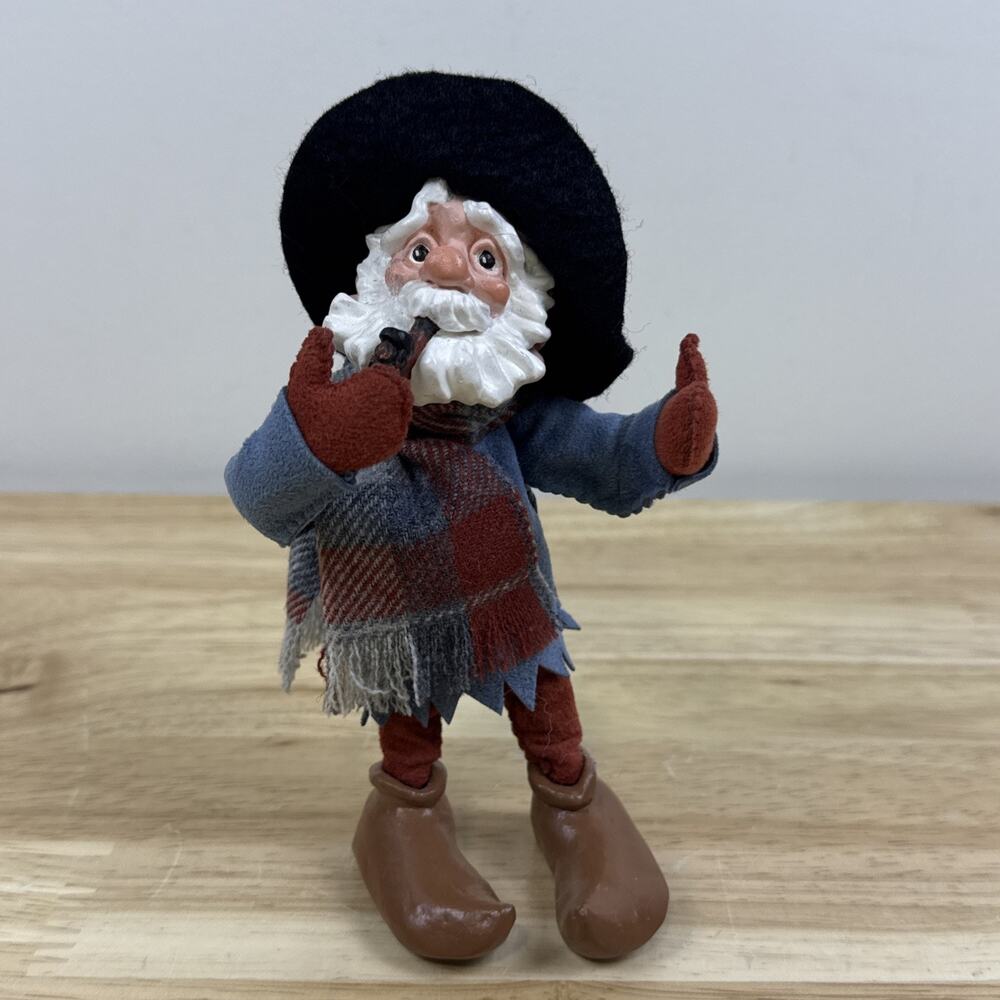 Vintage 1982 SIMPICH Elf “Deacon” Collectible Doll Figurine 6” Holiday